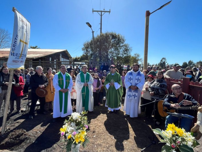 Monseñor García celebró Misa por capilla en Cañete