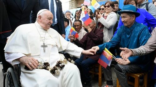 Papa Francisco ya se encuentra en Mongolia