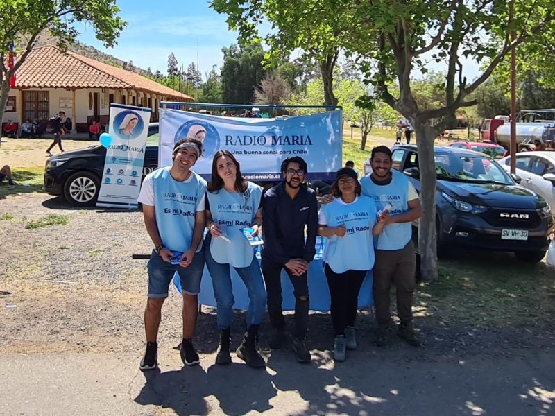 Radio María estuvo presente en la caminata 